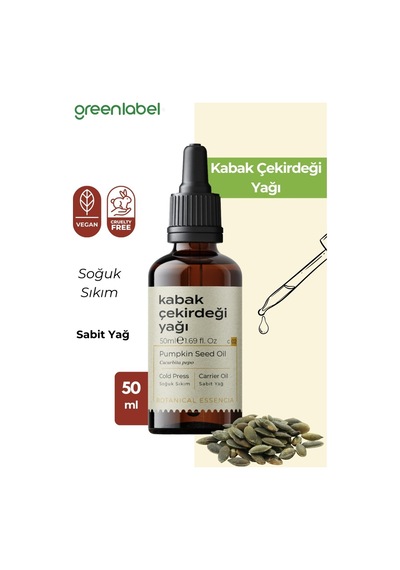 Greenlabel Kabak Çekirdek Yağ 50 Ml
