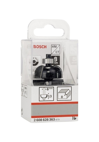 Bosch Standard W Kordon Freze Ucu 8 x 28.7 x 54 x 8 MM 2608628363