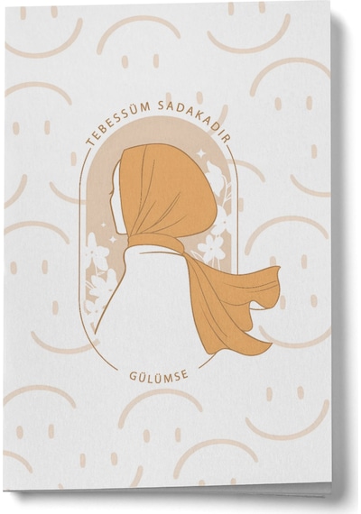 Tebessüm Sadakadır Gülümse Mini Defter Çok Renkli