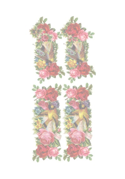 Artebella Mıxart Kolay Transfer 6112K Koyu Zemin 10X25 Cm