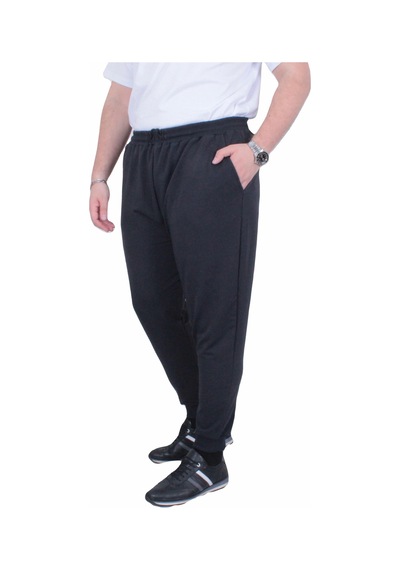 Moc Grande Mocgrande Büyük Beden Basic Eşofman Altı Full Lycra 11516 Fume Füme