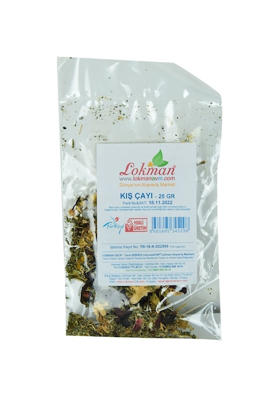 Lokman Bitkisel Karışık Osmanlı Çayı Kış Çayı 25 G