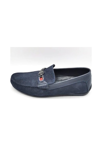 King Paolo King Shoes Au4020 Lacivert Süet Erkek Ayakkabısı Çok Renkli
