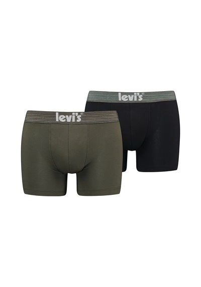Levi's 2'li Erkek Boxer Siyah