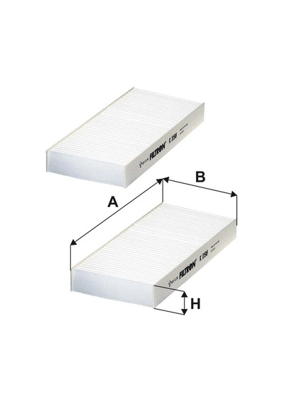 K1198-2x - Kabin Hava Filtresi - Filtron