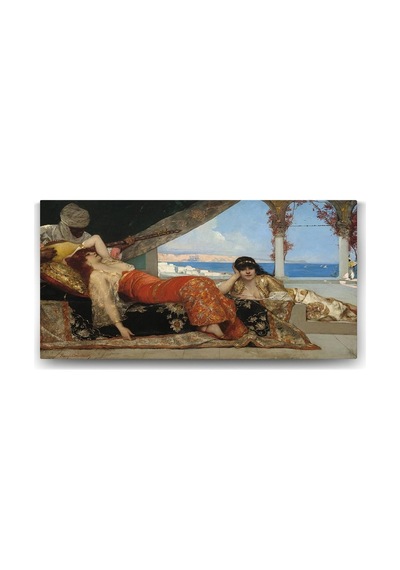 Benjamin Constant - The Favorite Of The Emir - 60x30cm 7/8 Yaş