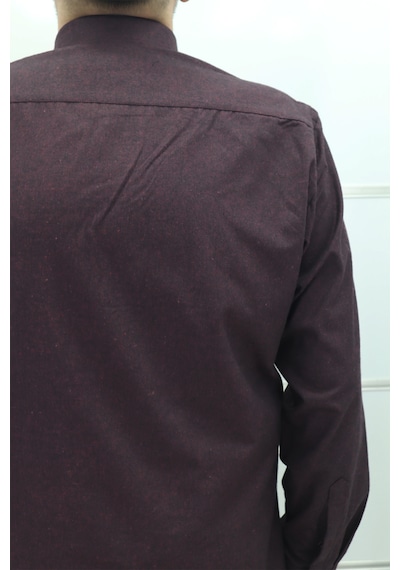 Cliente Dmctekstil Erkek Düz Klasik Kesim Rahat Kalıp Tek Cepli Kışlık Kaşmir Gömlek Koyu Bordo Cliente Dmctekstil Erkek Düz Klasik Kesim Rahat Kalıp Tek Cepli Kışlık Kaşmir Gömlek Koyu Bordo