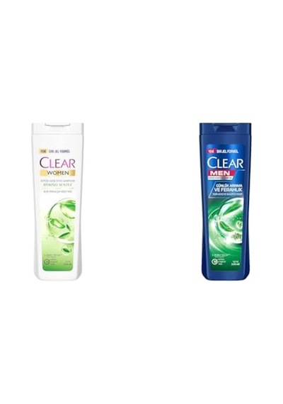 Kepeğe Karşı Etkili Şampuan Bitkisel Sentez Aloe Çay Ağacı Yağı 350 Ml 1 Clear Men Günlük Arınma Ve Ferahlı