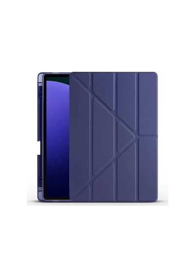 Galaxy Uyumlu Tab S10 Plus Kılıf Redclick Tri Folding Kalem Bölmeli Standlı Kılıf Kılıf