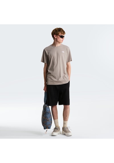 The North Face M Evolution Simple Dome Regular Short Sl Erkek T-shirt-32600 Gri