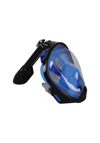 Mavi Siyah Full Face Şnorkel Maske L Xl Tam Yüz Dalış Maskesi Sarı Geniş Görüş Anti Fog Deniz Maske