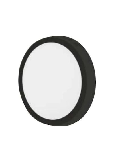 Cata Ct-5238 30w Panel Led Armatür Siyah Yulvarlak Sıva Üstü Metal Kasa Sıcak Beyaz 3200k Siyah