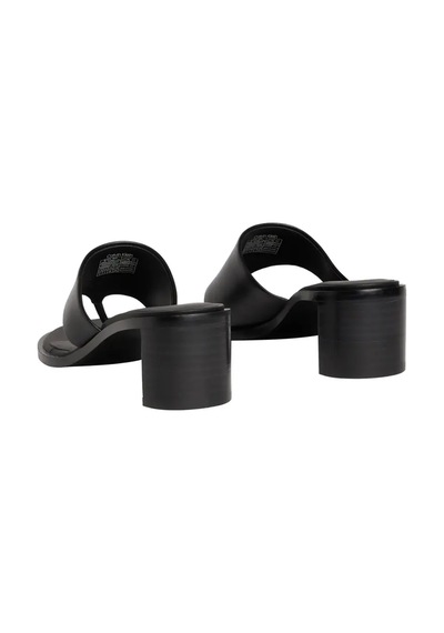 Calvin Klein Block Heel Sndl Thon, 0gj, 36 Siyah Kadın Terlik