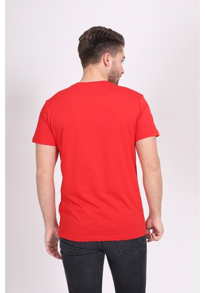 Toontoy Unisex Atatürk Baskılı Tişört Kırmızı