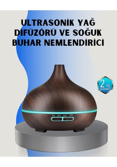 Hubrendy Tekno Ev Ve Ofis İçin Sessiz Ultrasonik Hava Nemlendirici