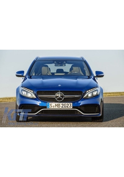 Autogp Mercedes W205 C63 Ön Tampon Ve Panjur Seti Amg 2014+