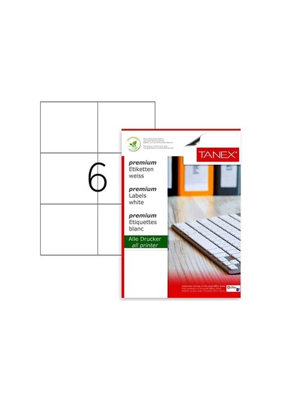 Tanex Laser Etiket Kod 2303 105mm X 99mm Diğer