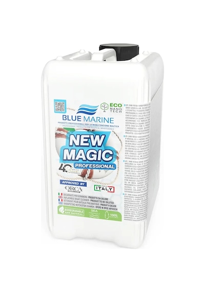 Blue Marine - New Magic Bot Temizleyici Pro 5 Kg : Orijinal Rengi Geri Getiren Ve Onarıma Hazırlayan Profesyonel Temizlik Gücü