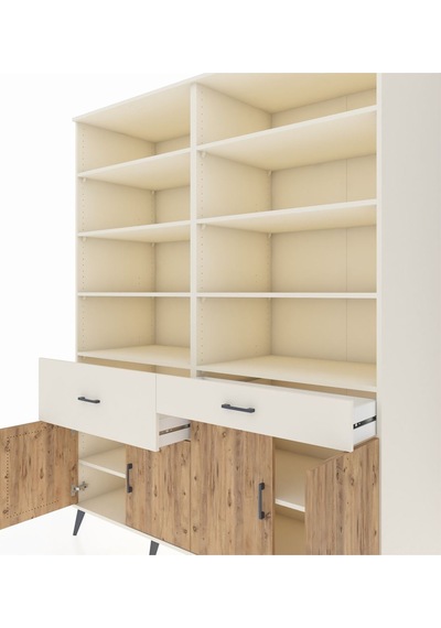 Kronos Gardrop 10 Raflı 2 Çekmeceli 4 Kapaklı 176x59x221 Aytaşı-çam/aytaşı Çam/aytaşı Kronos Gardrop 10 Raflı 2 Çekmeceli 4 Kapaklı 176x59x221 Aytaşı-çam/aytaşı Çam/aytaşı