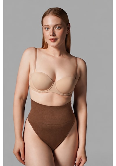 Fit Women String Korse 1011-Kahverengi