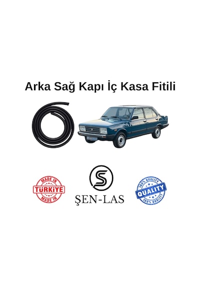 Fiat 131 Şen-las Sağ Arka Kapı Fitili Şl18403