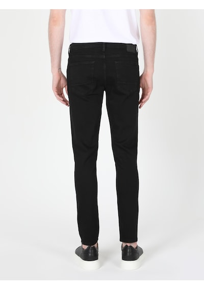 Colin's Colins 041 Danny Düşük Bel Dar Paça Slim Fit Siyah Erkek Jean Pantolon Cl1031097 001