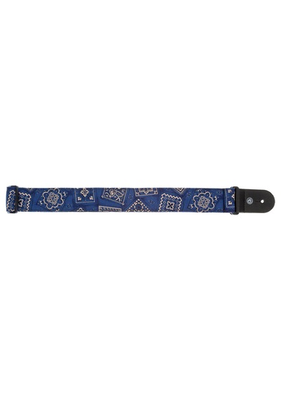 Planetwaves 50g03 Gitar Askısı Dokuma 50mm Mavi Bandana