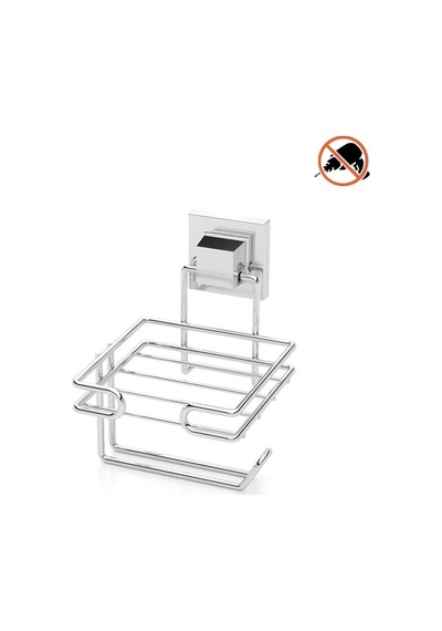 Tekno Tel Ef-275 Yapışkanlı Yedekli Tuvalet Wc Kağıtlık Krom Diğer