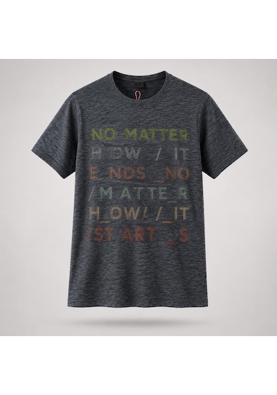 Superfly Erkek T-shirt Antrasit