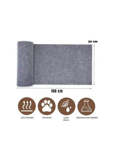 Yatak & Ev Yapıştırılabilir Kedi Tırmalama Matı
