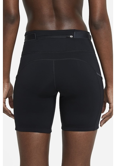 Nike Dri-fit Epic Luxe Trail 7 Cepli Kadın Koşu Şortu Siyah