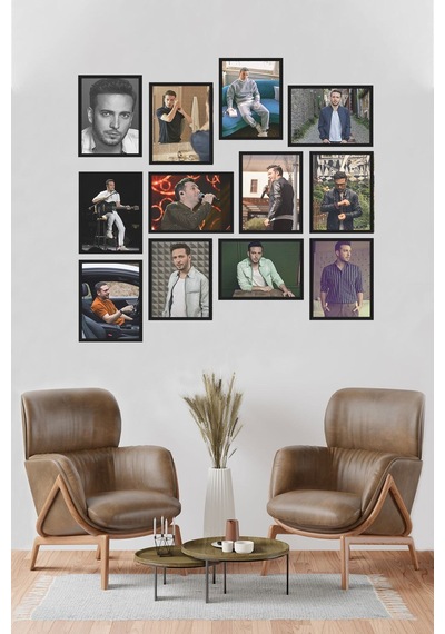 Oğuzhan Koç 12 Parça Mdf Tablo Arf264 Çok Renkli - 670299732 Çok Renkli