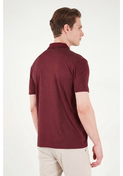 Buratti Pamuklu Regular Fit Göğüs Cepli Düğmeli Polo T Shirt Erkek Polo T Shirt 4565001 Bordo Buratti Pamuklu Regular Fit Göğüs Cepli Düğmeli Polo T Shirt Erkek Polo T Shirt 4565001 Bordo