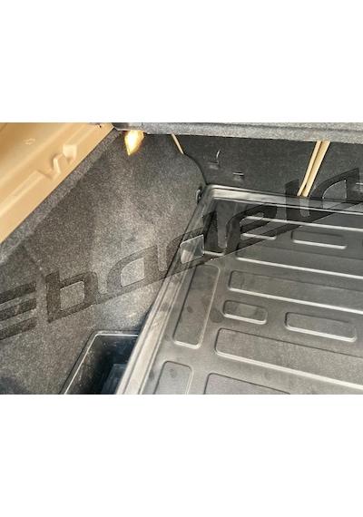 Tam Uyumlu Bagaj Havuzu Bmw X1 Araca Özel Üretim 2010-15 Siyah 3d