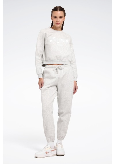Reebok Runa Top Gri Kadın Sweatshirt Gri