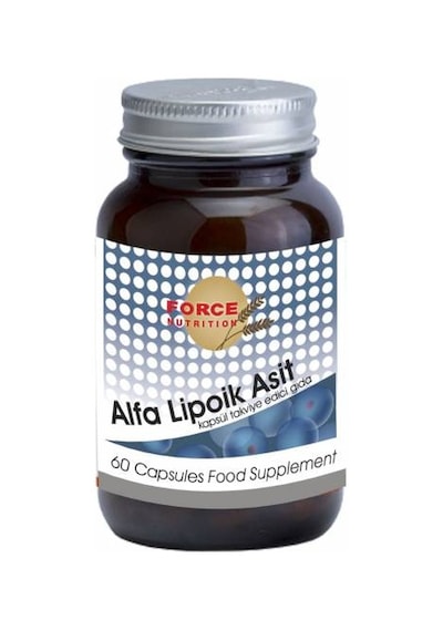 Force Nutrition Alpha Lipoic Acid Alfa Lipoik Asit