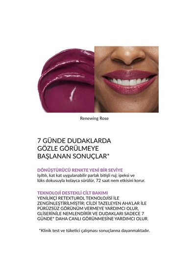 Avon Canlandırıcı Serum Ruj Renewing Rose