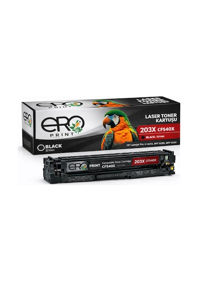 Hp Cf540x - 203x Hp Pro M254dn Siyah Uyumlu Toner