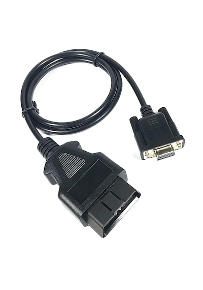 Db9 - Ob D2 Kablosu, Rs232 Dişi Port Ob Dıı 16 Pin Erkek Adaptör, Teşhis Uzatma Kablosu, Dönüştürücü/ara Bağlantı Kablosu