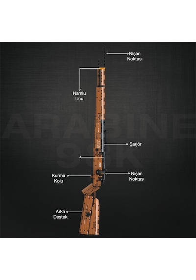 Reobrix Musket 77003 Brick Yapım Seti