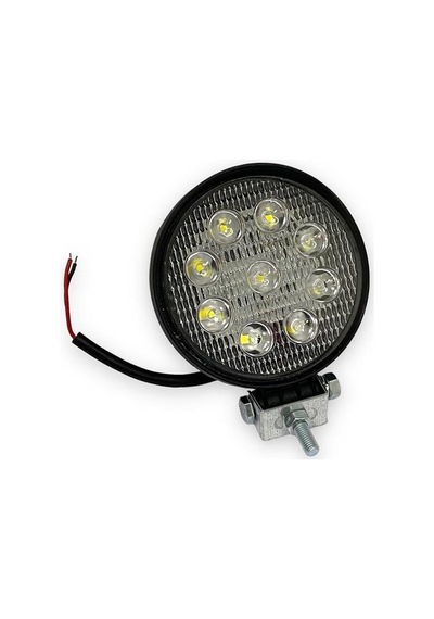 Nıken 9v-48v Çalışma Lambası 9 X 3w Power Ledli Yuvarlak 114 Mm