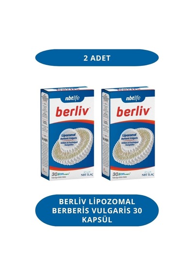 Berliv Lipozomal Berberis Vulgaris 30 Kapsül 2 Adet 1