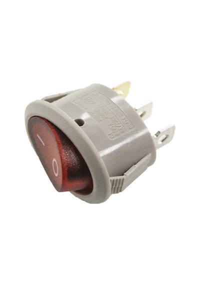 Rs601 Oval Işıklı On/Off Anahtar 3 Pin