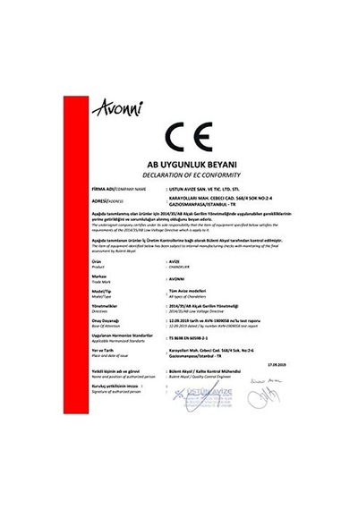 Av-60216-6et Eskitme Kaplama Modern Avize, E27, Metal, Cam, 50cm Genel