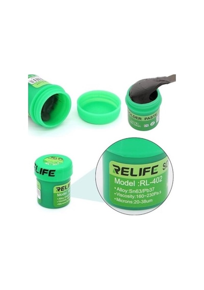 Relife Rl-402 Krem Lehim Solder Pasta 183C 40G