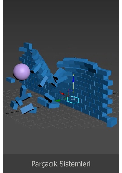 3DS Max 2021 Animasyon 1.Bölüm Video Ders Eğitim Seti