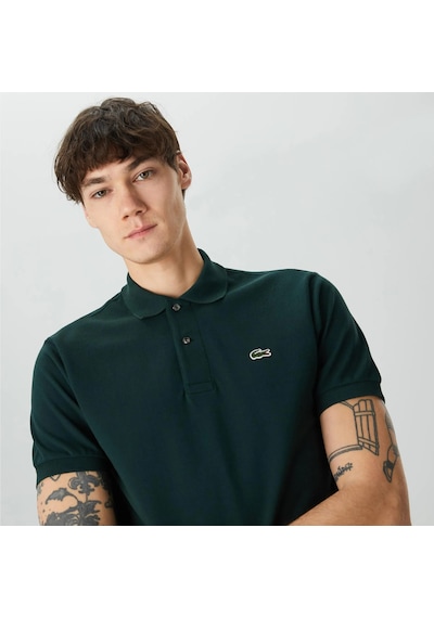 Lacoste Erkek Klasik Pike Kumaş Polo T-shirt Antrasit
