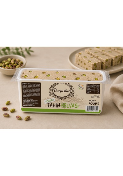 E.bozacılar A.fıstıklı Tahin Helvası 450gr