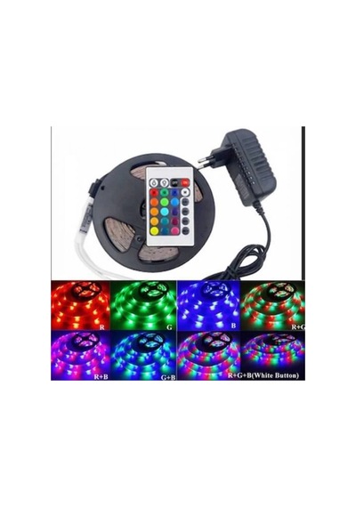 3 Çipli Rgb İç Mekan Şerit Led 5 Metre Diğer