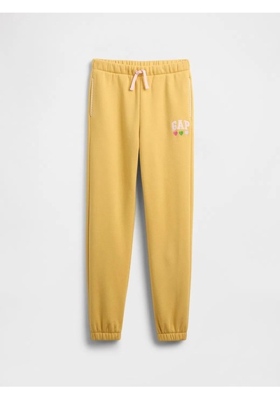 Gap V-fa Logo Herıtage Jogger Sarı